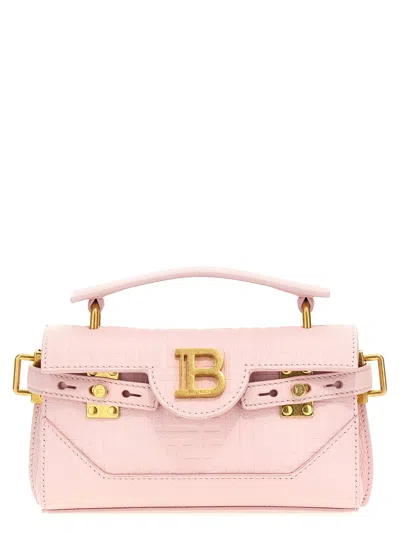 Balmain B-buzz 19 Hand Bags In Pink