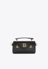 Balmain B-buzz 19 Leather Top Handle Bag