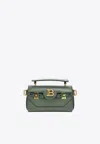 Balmain B-buzz 19 Leather Top Handle Bag