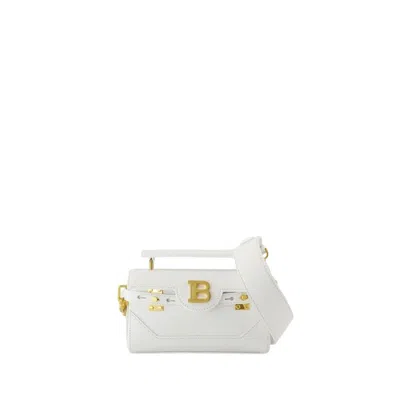 Balmain B-buzz 19 Purse - Leather - White
