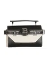 Balmain B-buzz 19 Shoulder Bag In Black