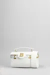 Balmain B-buzz Mini Tote Bag In White