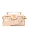 Balmain B-buzz 19 Shoulder Bag In Nude