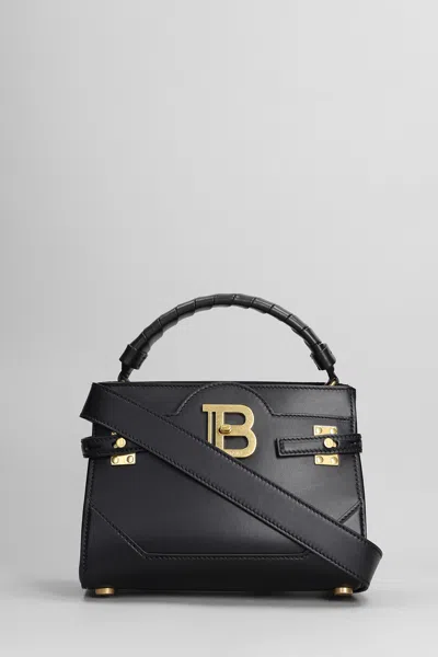 Balmain B-buzz 22 Leather Bag In Black