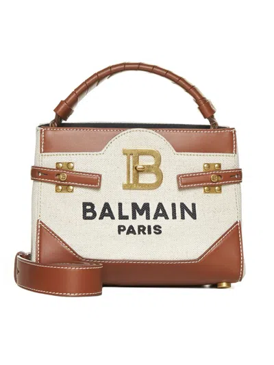 Balmain B-buzz Handbag In Multicolor