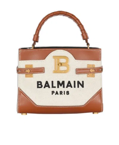 BALMAIN BALMAIN B-BUZZ 22 TOP HANDLE BAG