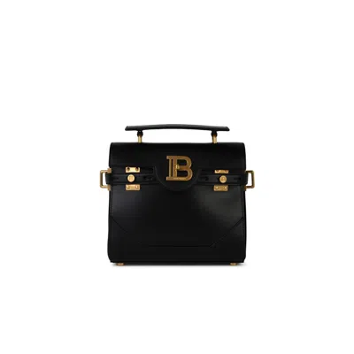 Balmain Women's B-buzz 23 Calfskin Bag In Black