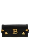 Balmain B-buzz 23 Clutch Bag In Black