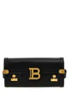 Balmain B-buzz 23 Clutch Bag In Black