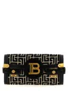 Balmain Bbuzz 23 Monogram Jacquard Clutch
