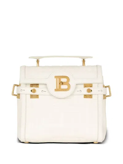 Balmain B-buzz 23 Tote Bag In 0da