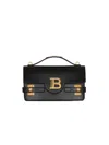 Balmain Bbuzz 24 Shoulder Bag In Smooth Leather