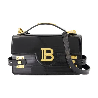 Balmain B-buzz 24 Crossbody - Leather - Black