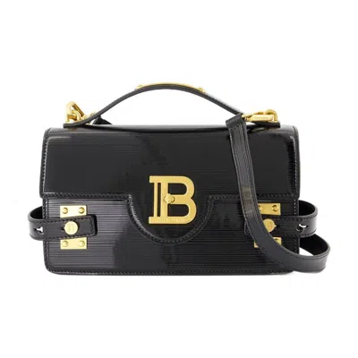 Balmain B-buzz 24 Crossbody - Leather - Black