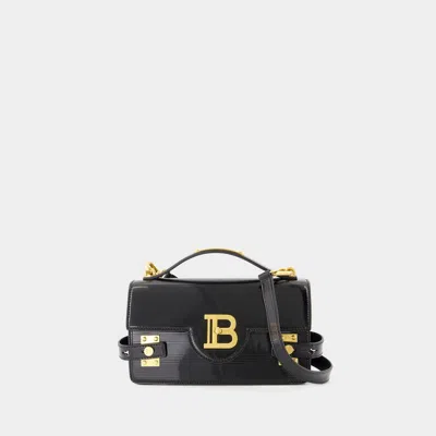 Balmain B-buzz 24 Crossbody In Black