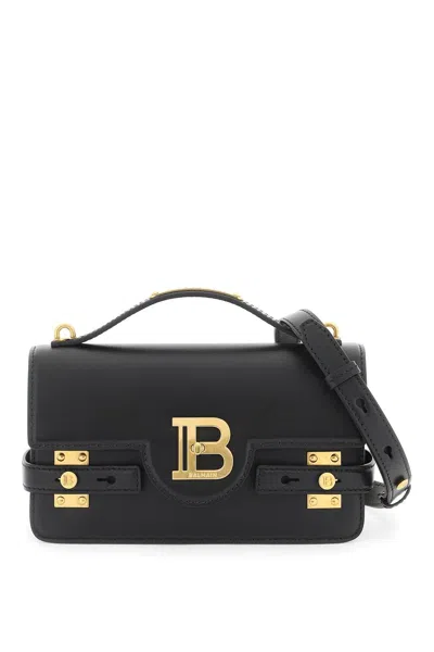 Balmain B-buzz 24 Handbag In Black