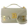 Balmain B-buzz Mini Shoulder Handbag In Green