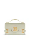 Balmain B-buzz 24 Shoulder Bag In Green
