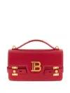 Balmain B Buzz 24 Crossbody Bag Top Handle In Red