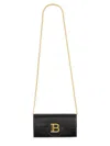 Balmain B-buzz 17 Mini Leather Shoulder Bag In Multi