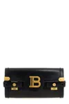 Balmain Pochette B-buzz 23 In Pelle Di Vitello In Black