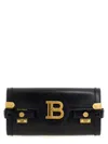 Balmain Pochette B-buzz 23 In Pelle Di Vitello In Black