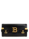Balmain B-buzz Clutch In Black