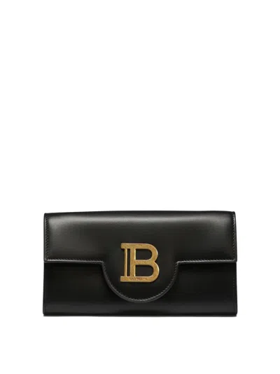 Balmain "b-buzz" Crossbody Bag In Black