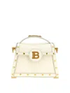 Balmain B-buzz Dynasty Leather Shoulder Bag