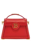 Balmain Red B-buzz Dinasty Small Satchel Bag In Red