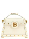 Balmain B-buzz Dinasty Small Hand Bags Beige In White