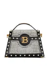 Balmain B-buzz Dynasty Tote Bag In Black
