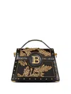Balmain B-buzz Dynasty Tote Bag In Black
