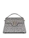 Balmain B-buzz Dynasty Tote Bag In Silver