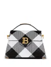 Balmain B-buzz Dynasty Two-way Handbag In Black