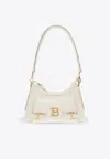Balmain B-buzz Logo Plaque Shoulder Bag
