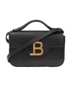 Balmain B-buzz 17 Mini Leather Shoulder Bag In Multi