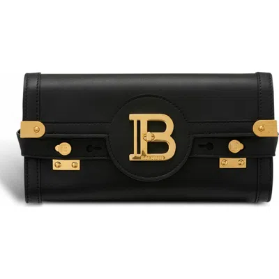 BALMAIN BALMAIN B-BUZZ POUCH 23 IN CALFSKIN