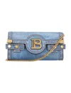 Balmain Women's B-buzz Pouch 23 In Blue