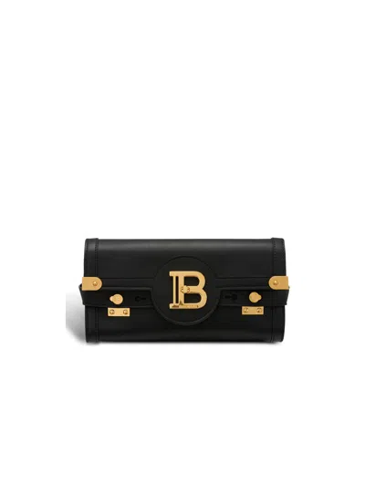 Balmain Pochette B-buzz 23 In Pelle Di Vitello In Black
