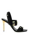 Balmain Black B-buzz Heels In Black