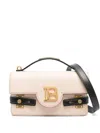 Balmain B-buzz 24 Crossbody In Nude Black