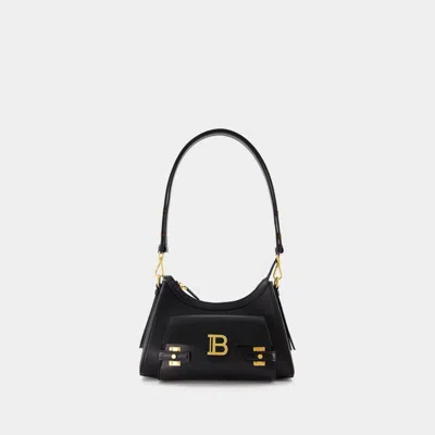 Balmain B-buzz Shoulder Bag -  - Leather - Black