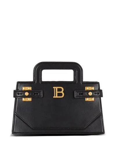 Balmain B-buzz Small Leather Handbag
