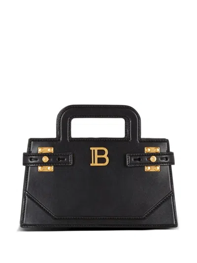 Balmain B-buzz Small Leather Handbag