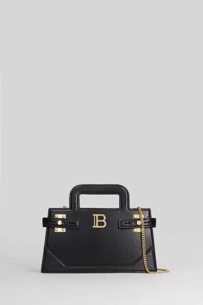 Balmain B Buzz Small Shoulder Bag In Black
