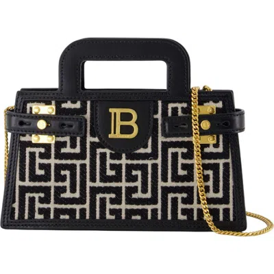 Balmain B-buzz Small Top Handle Crossbody