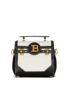 Balmain B-buzz 23 Tote Bag In White
