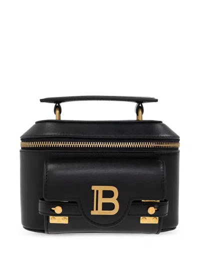 Balmain B Buzz Tote Bag In Black