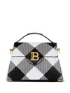Balmain B-buzz Tote Bag In Black